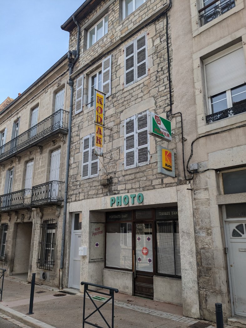 France, as always going with the times. Nearby we saw a cyber café as well so they are future proof!
