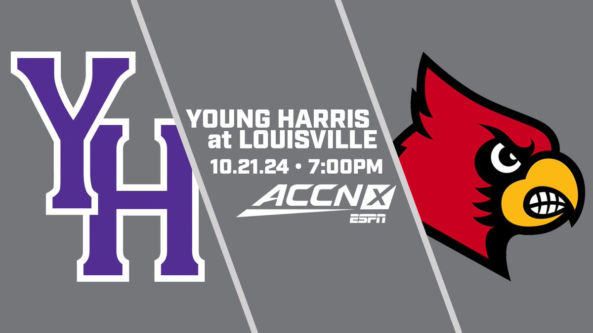 Who’s READY⁉️Tomorrow evening the🏀@YoungHarrisMBB🏀team enters the BIG stage against Division 1 opponent Louisville‼️#staYHungry