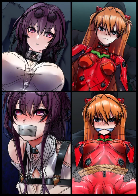 リク絵の進捗ー₍₍(ง˘ω˘)ว⁾⁾ 