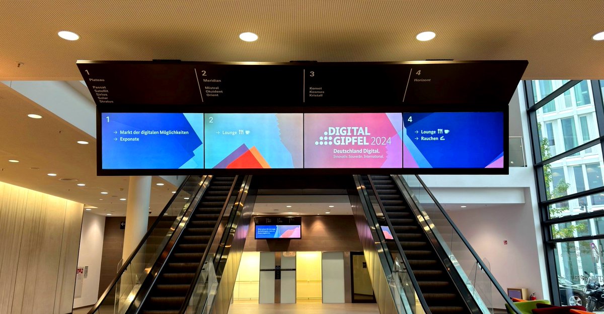 franknagel_de's tweet photo. Am 21. &amp; 22. Oktober dreht sich beim Digitalgipfel in Frankfurt alles um digitale Innovationen und globale Zusammenarbeit.
#DigitalGipfel #SmartCity #WorldCleanup #worldcleanupday #Nachhaltigkeit #PlanetAndPixels #Digitalisierung #BMWK #SustainableFuture #Frankfurt https://t.co/8WqReoARdQ