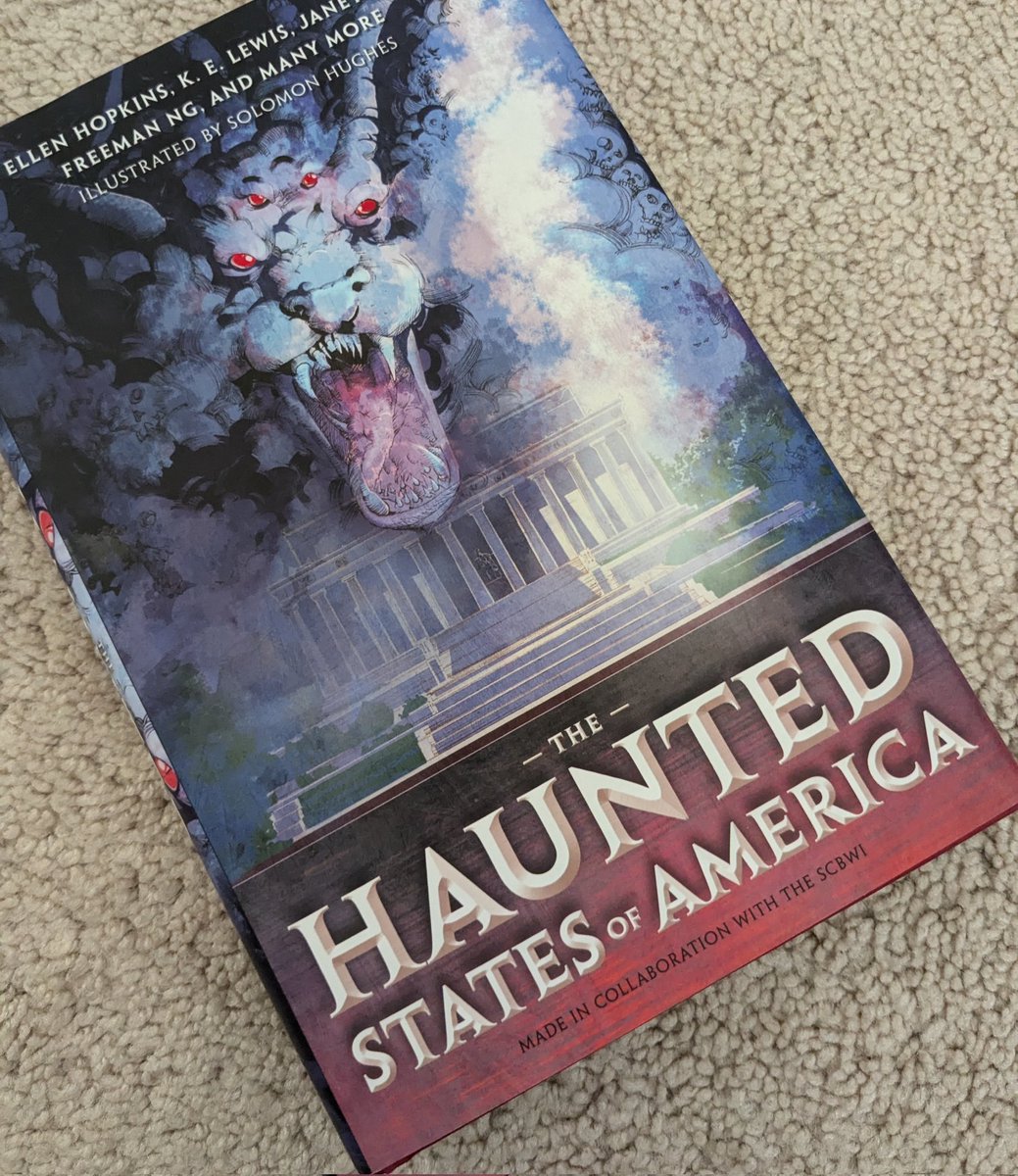 The kids and I are loving this compilation of spooky tales written by SCBWI authors. We play this game: Name a state you know, and let's read the story! <a href="/SCBWI_SoBreeze/">SCBWI SouthernBreeze</a> <a href="/scbwi/">scbwi</a> #kidlit #Halloween