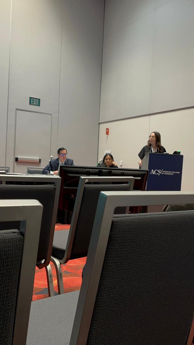 Ganesh Sankaran PhD 🇺🇸🇮🇳🇦🇷 (@sankaganesh) on Twitter photo Great presentation by Dr. <a href="/sofiagarcesp02/">Sofía Garcés Palacios, M.D</a> today at <a href="/AmCollSurgeons/">American College of Surgeons</a> Clinical Congress. <a href="/UTSW_Surgery/">UTSW Surgery</a> <a href="/UTSWSurgeryLife/">UTSW Surgery Residents</a>
#ACSCC24 👏👏👏 Great presentation by Dr. <a href="/sofiagarcesp02/">Sofía Garcés Palacios, M.D</a> today at <a href="/AmCollSurgeons/">American College of Surgeons</a> Clinical Congress. <a href="/UTSW_Surgery/">UTSW Surgery</a> <a href="/UTSWSurgeryLife/">UTSW Surgery Residents</a>
#ACSCC24 👏👏👏
