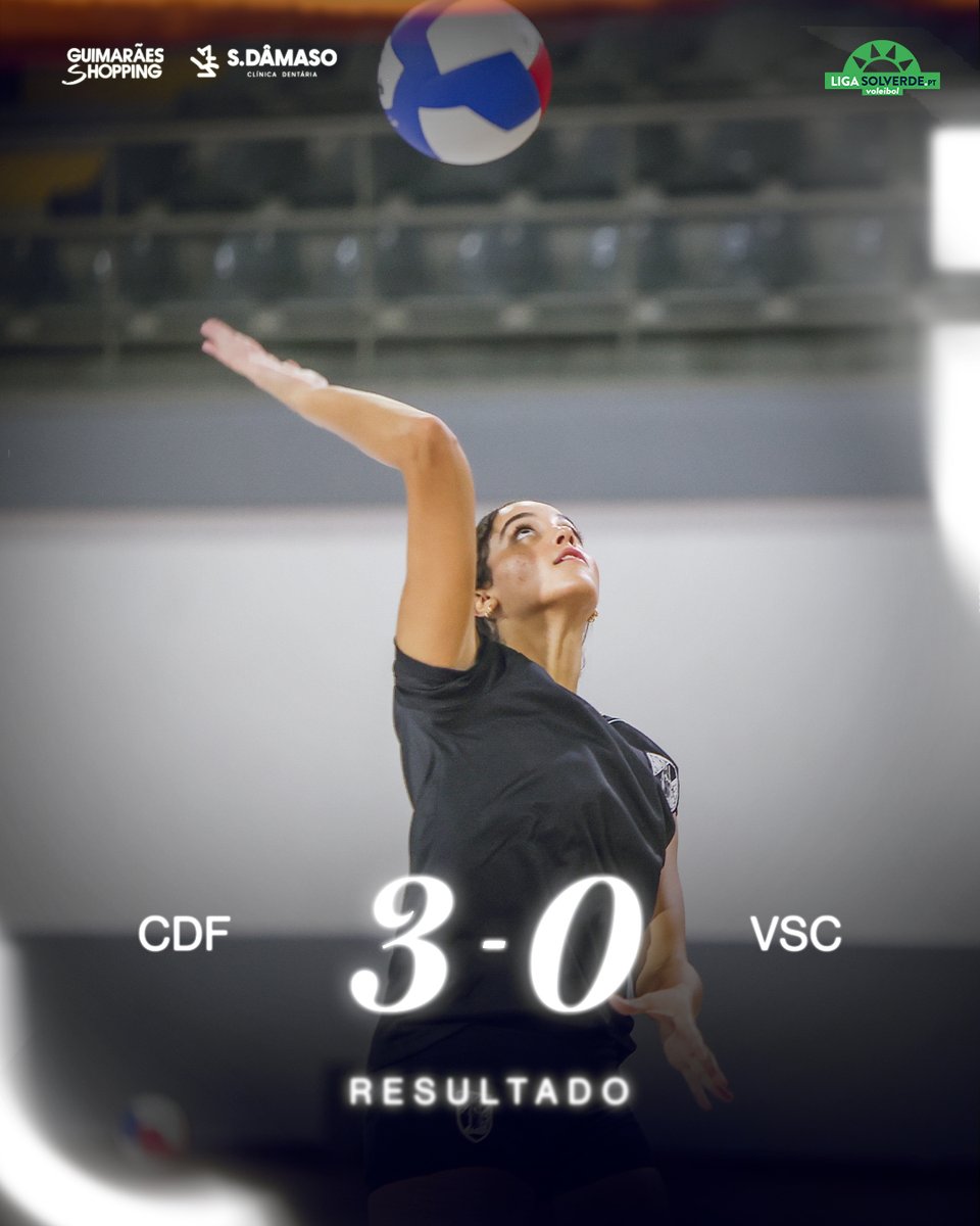 VitoriaSC1922's tweet photo. 🛎 | FINAL DO JOGO

🏐 Parciais de 27-25, 25-17 e 26-24

#VoleibolFeminino | 3-0 | #CDFVSC https://t.co/WugczXUsNV