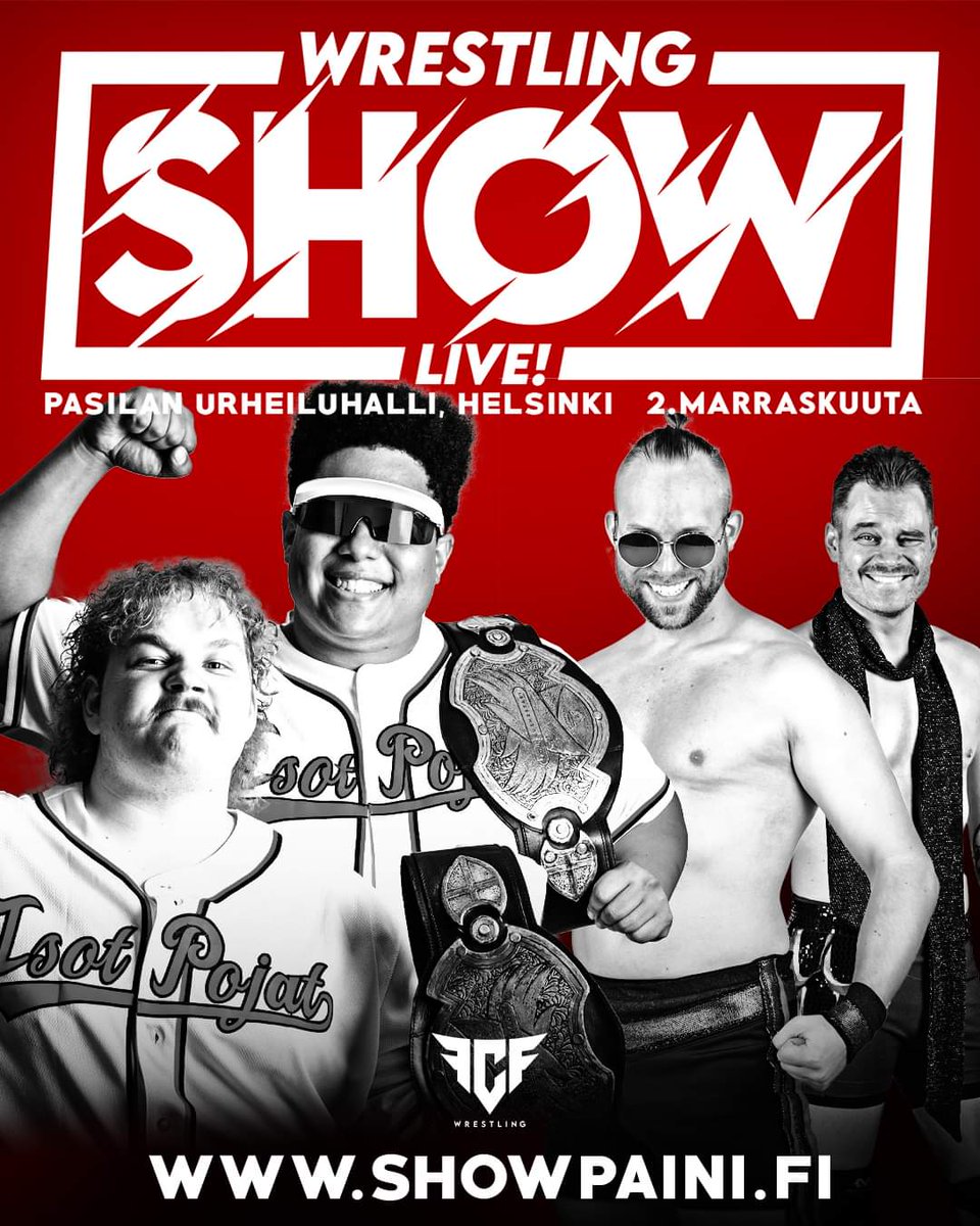 Joukkuemestaruus! Isojen Poikien painista hehkuu silkka kamppailun ilo, mutta Brändi on käyttänyt kesän punomalla juonia ja pumppaamalla hauiksiaan kalleimpien pienpanimoiden oluita nostellen. Voittaako tällä kertaa voima vai röyhkeys? Liput wrestling.fi