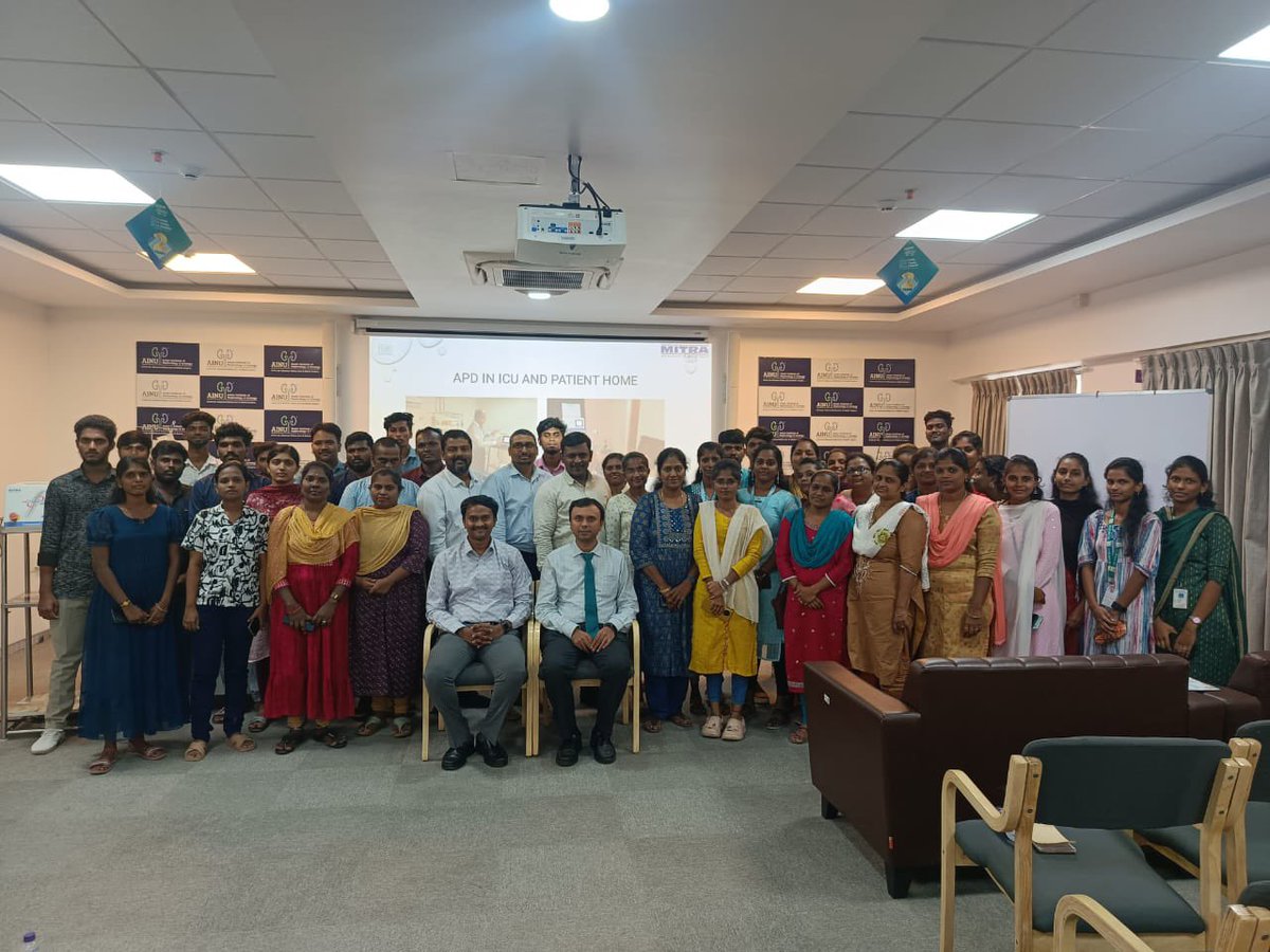 navinath_m's tweet photo. Had a Masterclass on RRT for dialysis technicians with PD demonstration at AINU Chennai today …! https://t.co/TydwwSjKhv