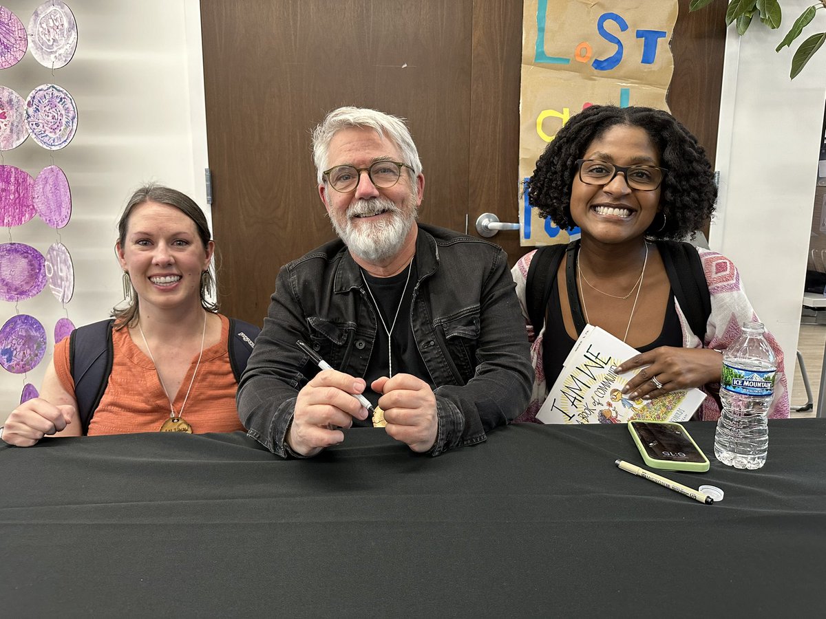 Still star struck 🤩 I got to listen to my favorite author, Peter H. Reynolds, speak at The Progressive Education Network’s national conference called The Space (     ) Between. He has made his mark on me and my students - so incredible to meet him! @peterhreynolds