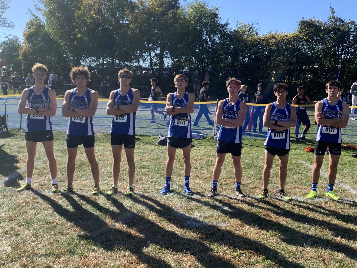 It was a great fall day for the DuKane conference meet, and also the day we honor our seniors and their parents for their commitment to the program.