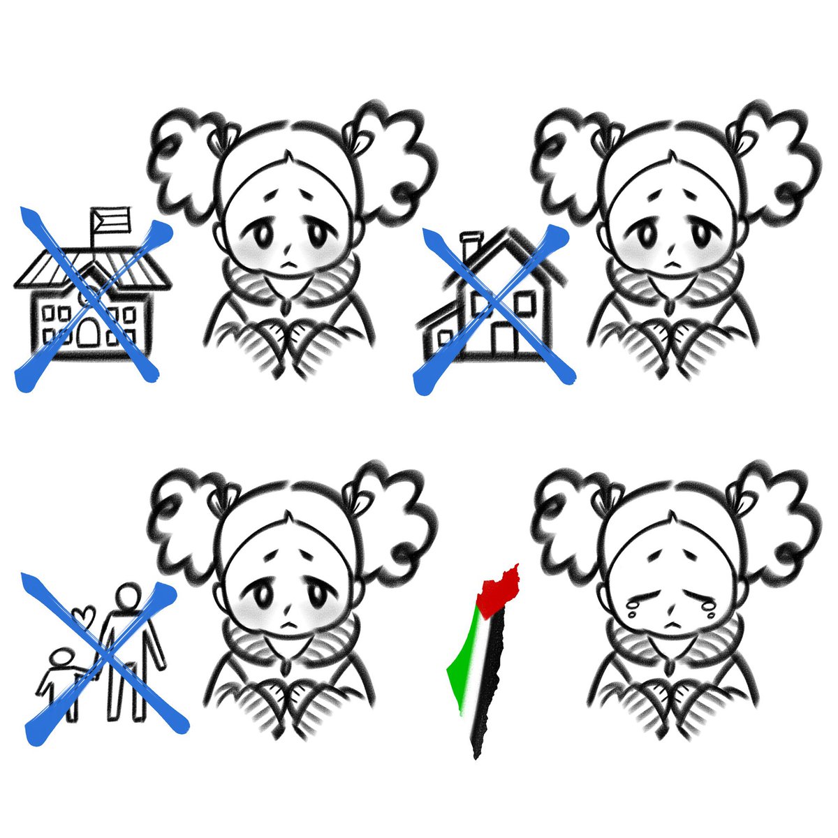 She is my niece, a child without a home, without a kindergarten, without life.
We are trying to get her and her family out to a place where she can live safely and complete her halted life. Contribute with us with any amount to achieve this for a child
gofund.me/db117389