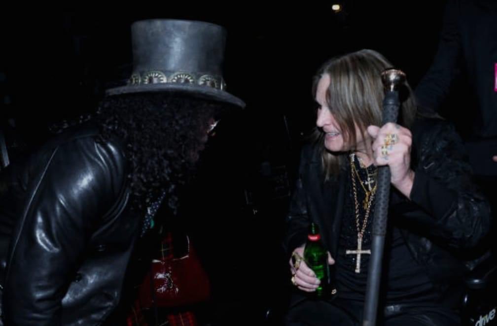 All aboard! Ozzy Osbourne na wczorajszej ceremonii wprowadzającej go jako artystę solowego do Rock and Roll Hall of Fame.