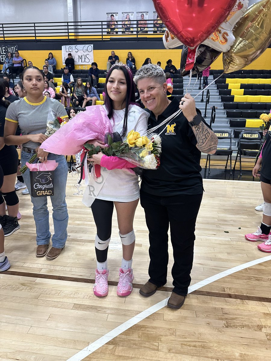 Parkland Matadors (@phsmats) on Twitter photo Senior Nights are always bittersweet! Our Lady Matadors celebrated 2 Seniors, Abby and Gigi! 🔥 🏐 We wish these ladies the best success! 〽️🤘🏽 <a href="/CoachWard_1/">Coach Ward, M.Ed</a> <a href="/coach_rangel/">Coach Brenda Rangel, M. Ed</a> We PINKED out the Matador arena 🎀 to support our Breast Cancer warriors! 💗 <a href="/CoachMac_PHS/">Leigh McWhorter</a> <a href="/YISDAthletics1/">YISD Athletics</a> Senior Nights are always bittersweet! Our Lady Matadors celebrated 2 Seniors, Abby and Gigi! 🔥 🏐 We wish these ladies the best success! 〽️🤘🏽 <a href="/CoachWard_1/">Coach Ward, M.Ed</a> <a href="/coach_rangel/">Coach Brenda Rangel, M. Ed</a> We PINKED out the Matador arena 🎀 to support our Breast Cancer warriors! 💗 <a href="/CoachMac_PHS/">Leigh McWhorter</a> <a href="/YISDAthletics1/">YISD Athletics</a>