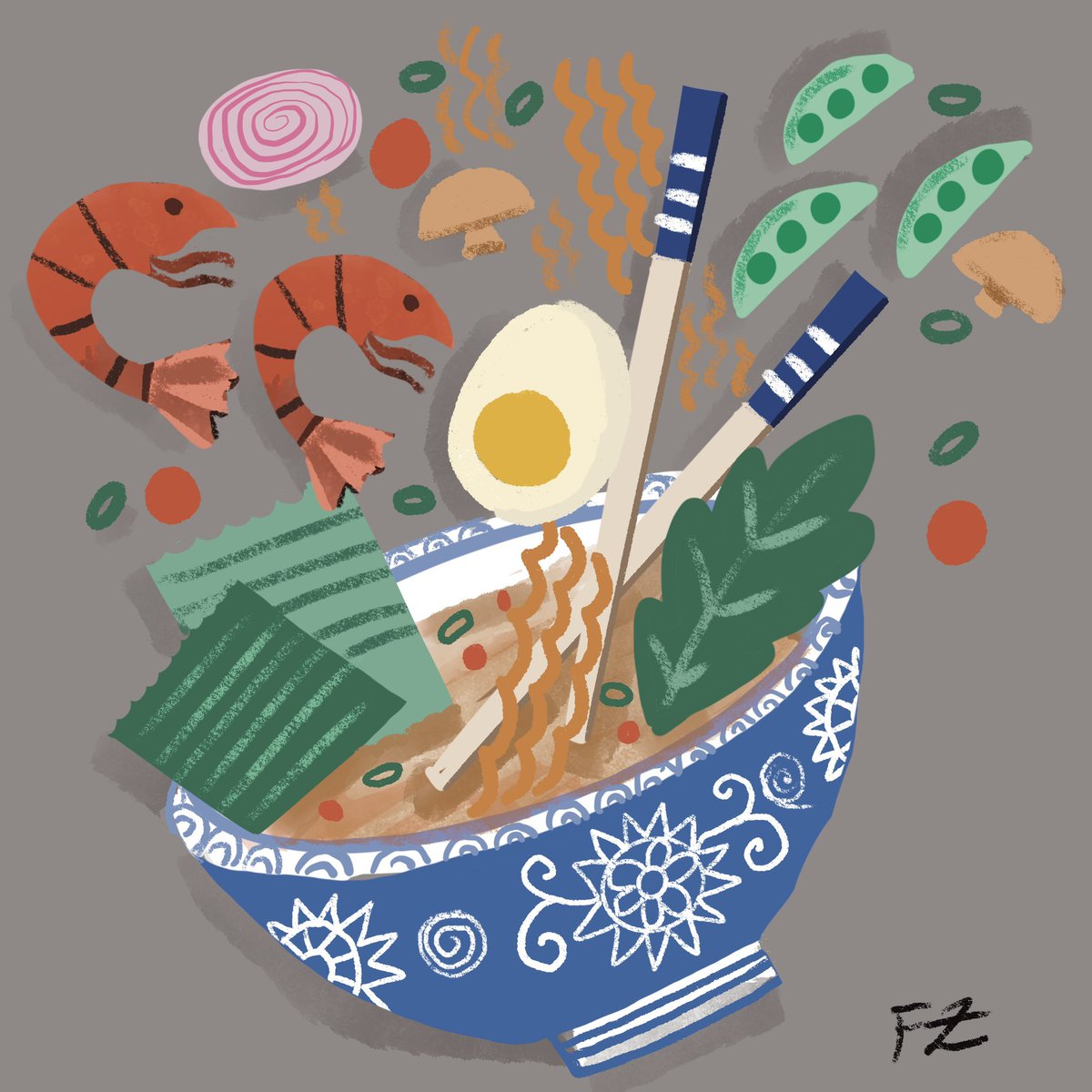 Todays prompt with @theydrawandcook is SOUP 

.
.
.
#illustration #illustrationartists #illustrationart #cookbookillustration #drawtober #drawtober2024 #foodillustration #theydrawandcook