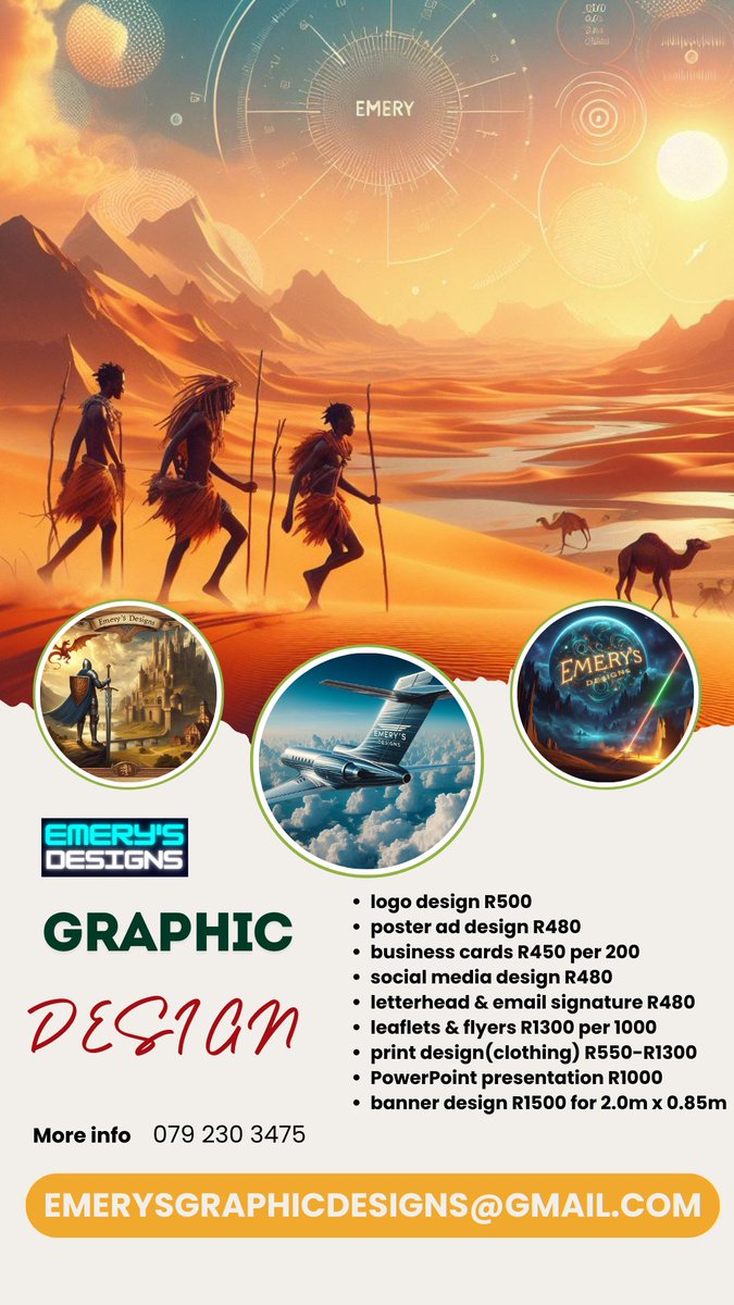 EmerysDesigns's tweet photo. #businesscards #socialmedia #poster #letterhead #signature #logo #print #powerpoint #leaflet #flyer #banner #promotion #capetown #southafrica #emerysdesigns https://t.co/Nk8JnnwS5w