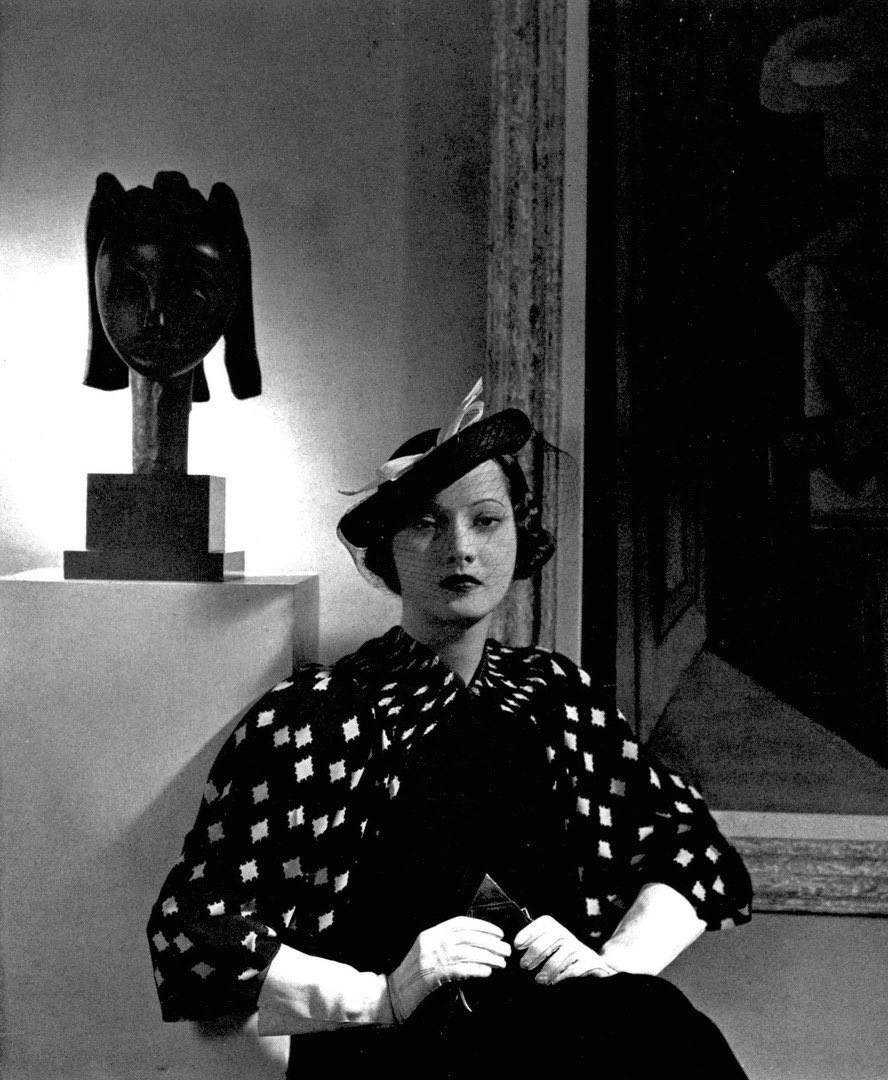 classicaldame's tweet image. 📸 Merle Oberon photographed by Edward Steichen for the April issue of US Vogue (1935) #TCMParty