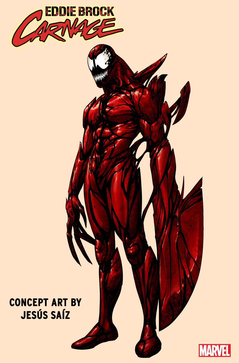 Eddie Brock: Carnage covers - 100% getting the Mark Bagley variant - and concept art.