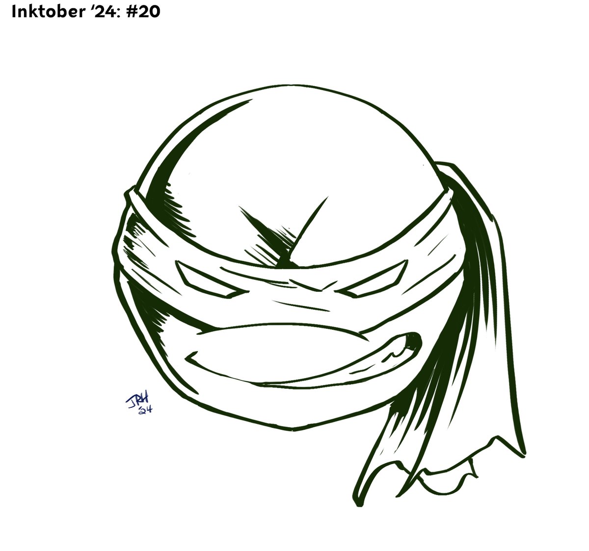 Inktober '24 #20: Teenage Mutant Ninja Turtles
#inktober #TMNT