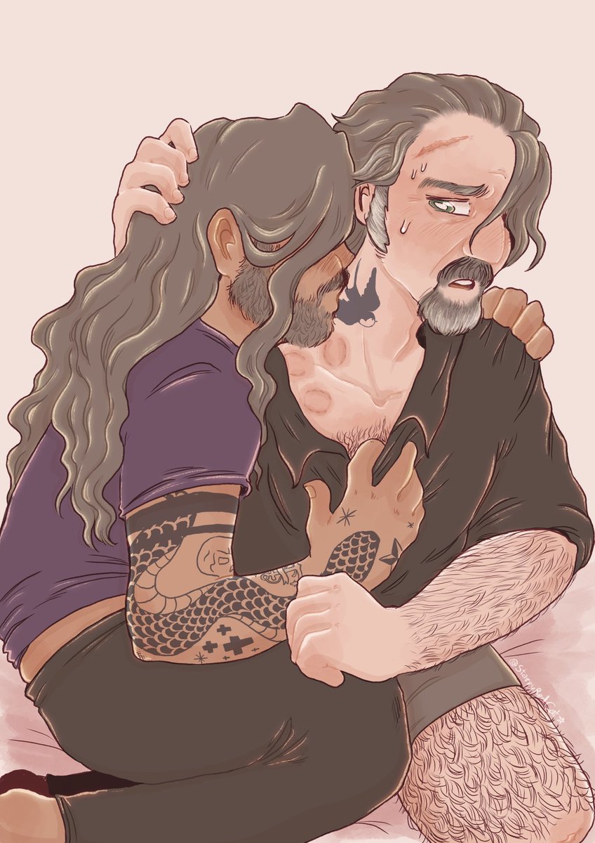 My piece for the EdIzzy zine “Inventing love” ✨ 
Now you know where my pfp comes from 👀