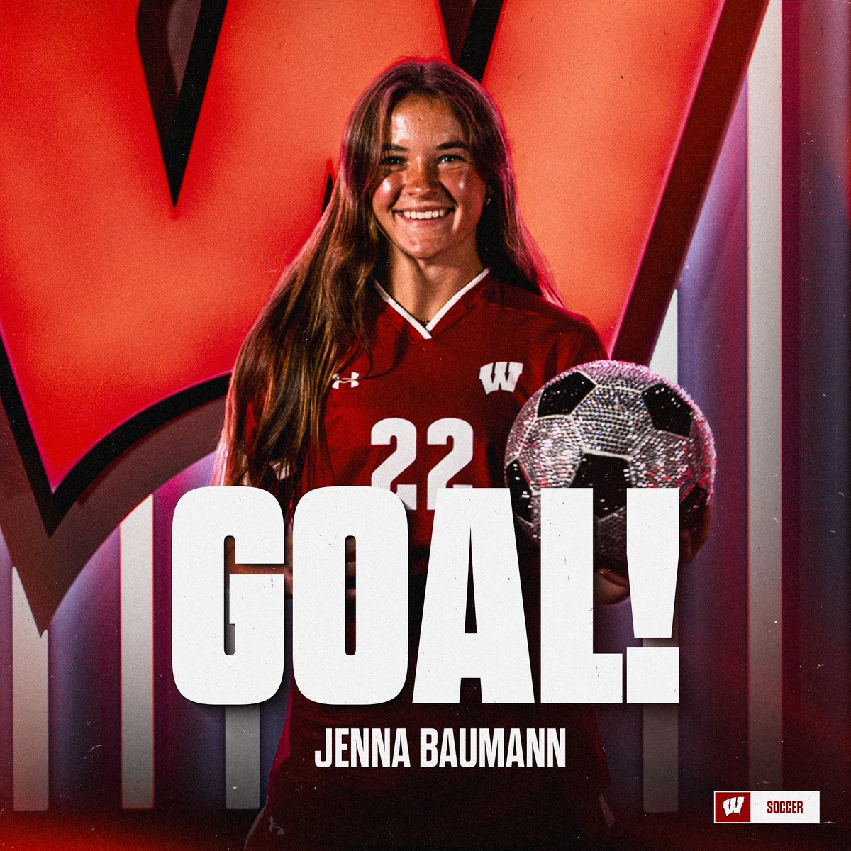 BAUMANN WITH HER FIRST CAREER GOAL WITH 3 SECONDS LEFT! 

90'

Badgers 5 | Terrapins 0

#OnWisconsin