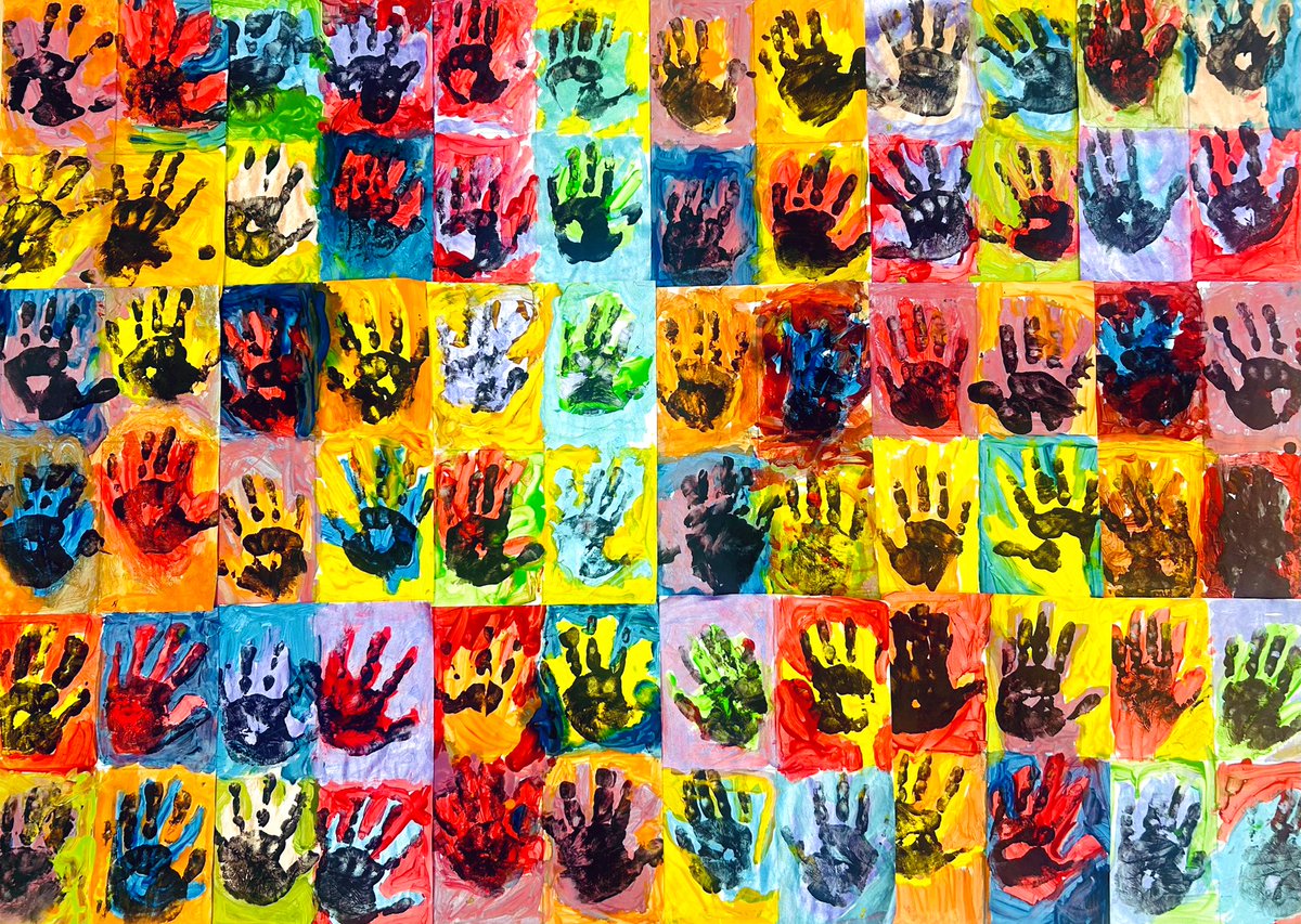 Steph_Couch_'s tweet image. Beautiful pop art from a new generation of Pop Artists specifically inspired by Andy Warhol! 🧑‍🎨 Reception used contrasting colours to create these eye catching and effective pieces of art! What budding artists we have!🤚🖼️ 🎨
@LairaGreenSch #EYFS @EYTagteam  @CLAIRE_J0NES