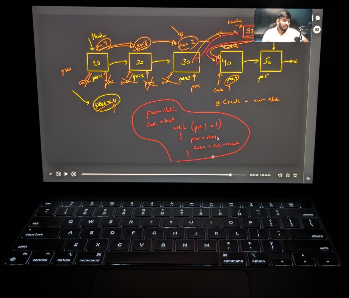 SChaturvedi75's tweet image. Day 18:
-Started 'Liked List' data structure in DSA from @lovebabbar3 ⏸️
-in js learned Global Execution Context, Call stack,Hoisting, Global & Local scope✅
#letsconnect #DSA #webdevelopement #LearnInPublic #100DaysOfCode