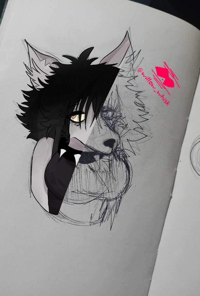 willow_whisk's tweet photo. 💀🖤Hello, I'm Willow!! A female wolf! I'm a caricaturist!! I hope you can support me to achieve my goals!
#furryartist
#likeee
#LoL
Thank you!!🖤🖤🖤🖤🖤 https://t.co/O2qLcytzcq