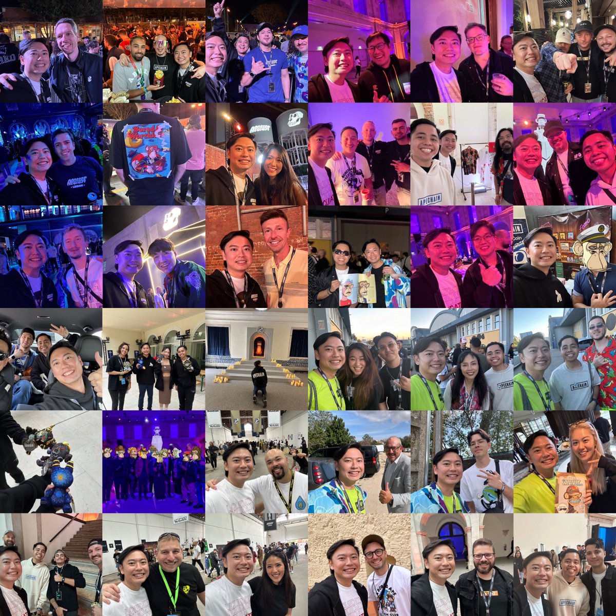 As we wrap up our time here in Lisbon, my heart is filled with warmth and bittersweet emotions.

Shoutout to <a href="/CryptoGarga/">Garga.eth (Greg Solano)</a> and the entire <a href="/yugalabs/">Yuga Labs</a> team you’ve outdone yourselves this year.

These past few days have been nothing short of a dream, and I would gladly run it back