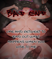FuhaiNoShokushu's tweet photo. [Bad end stories : October edition]

" This little sword can't hurt me..
Leave your justice aside, as i slowly drive you mad~"

Doom is immiment, the end is coming.
Yet what kind of fate will you suffer?

Discover it with a 🔁, 💜And a little picture of your muse under this post! https://t.co/j3LXAk5xzs