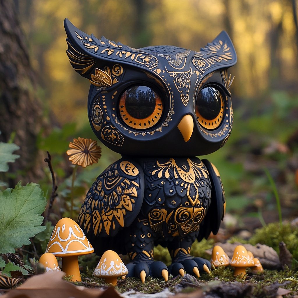 Who else is enjoying the fall season? 🦉🍂