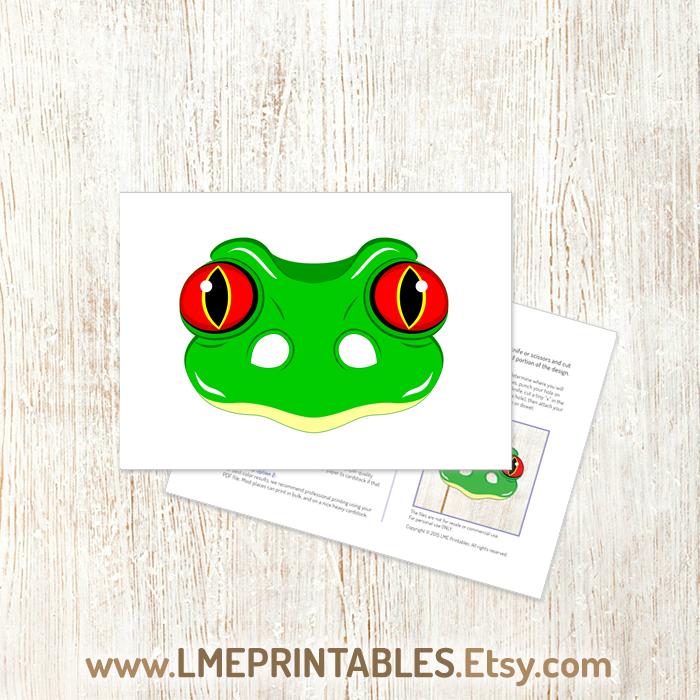lmeprintables's tweet photo. Frog Printable Mask Toad Halloween Template Animal Costume Birthday Party Paper Mask PDF Amphibian Red-Eyed Tree Green Photo Booth Kid Adult https://t.co/hQ7boUnGvv via @Etsy #frogmask #toadmask #halloweenmasks #frogpapermask #printablemasks #halloweencostumes #lastminutecostumes https://t.co/UgfZaKsKuH