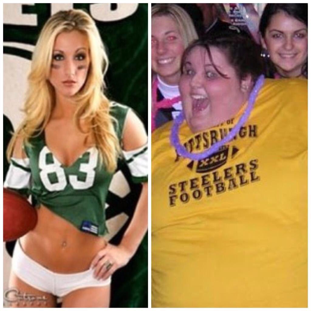 nyjetsboobs's tweet photo. I’m sure “Steel City” has hot chicks somewhere, right? 😂

Who ya got tonight?

Retweet for the left and favorite for the right.

LET’S GO JETS!

#NYJvsPIT https://t.co/pXfGVT7Mln
