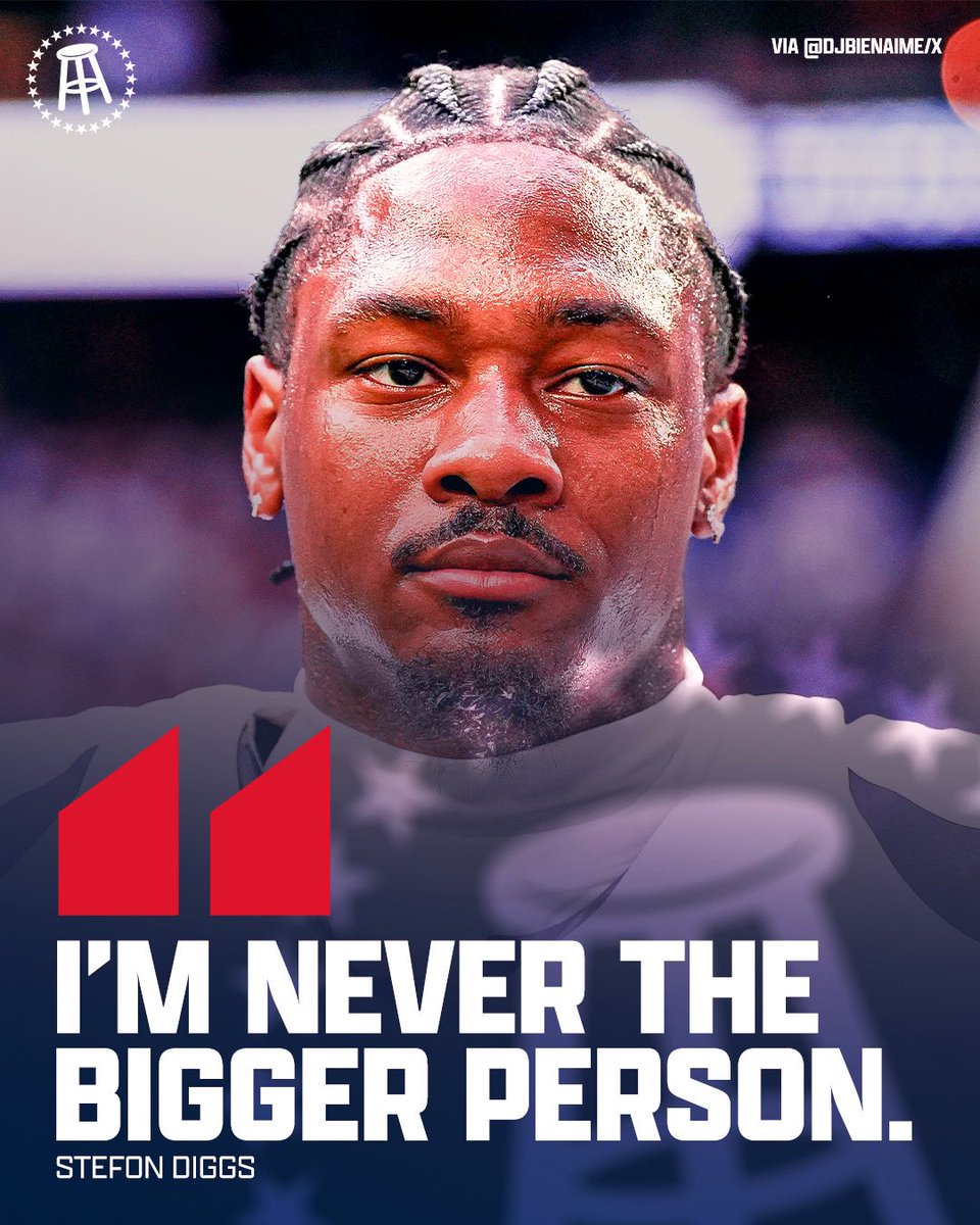 barstoolsports's tweet photo. When others go low, Stefon Diggs goes lower https://t.co/y0P1mxl7mj