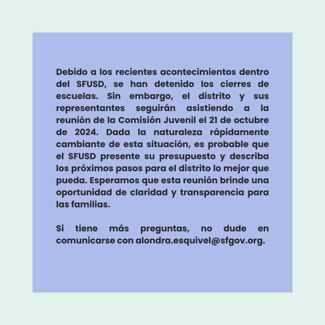 San Francisco Youth Commission tweet media