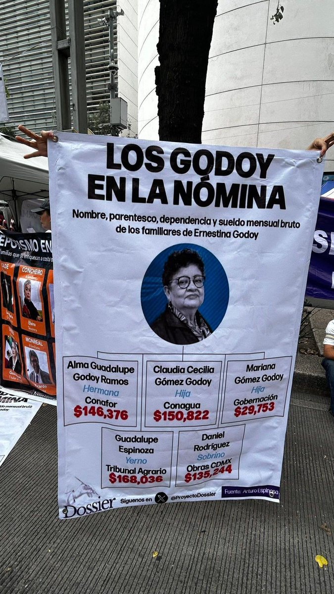 LilyIO2's tweet photo. @ErnestinaGodoy_ Compartamos su nepotismo ⬇️ https://t.co/tJYGTDFbYn