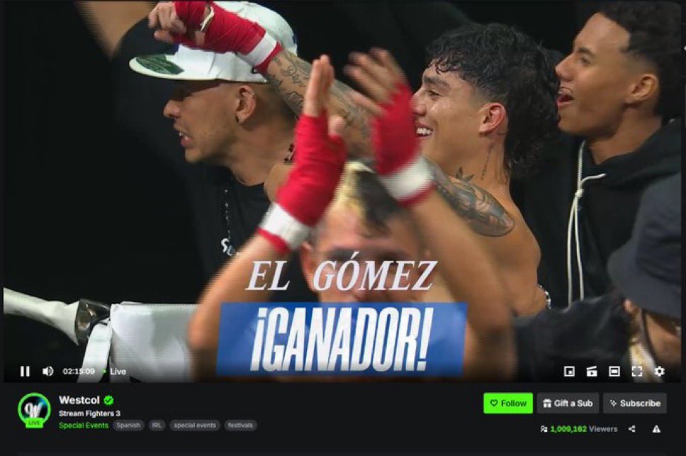 It’s  OFFICAL ‼️

 Kick Streamer Westcol has hit 1 MILLION Views <a href="/WestCOL/">WESTCOL</a>