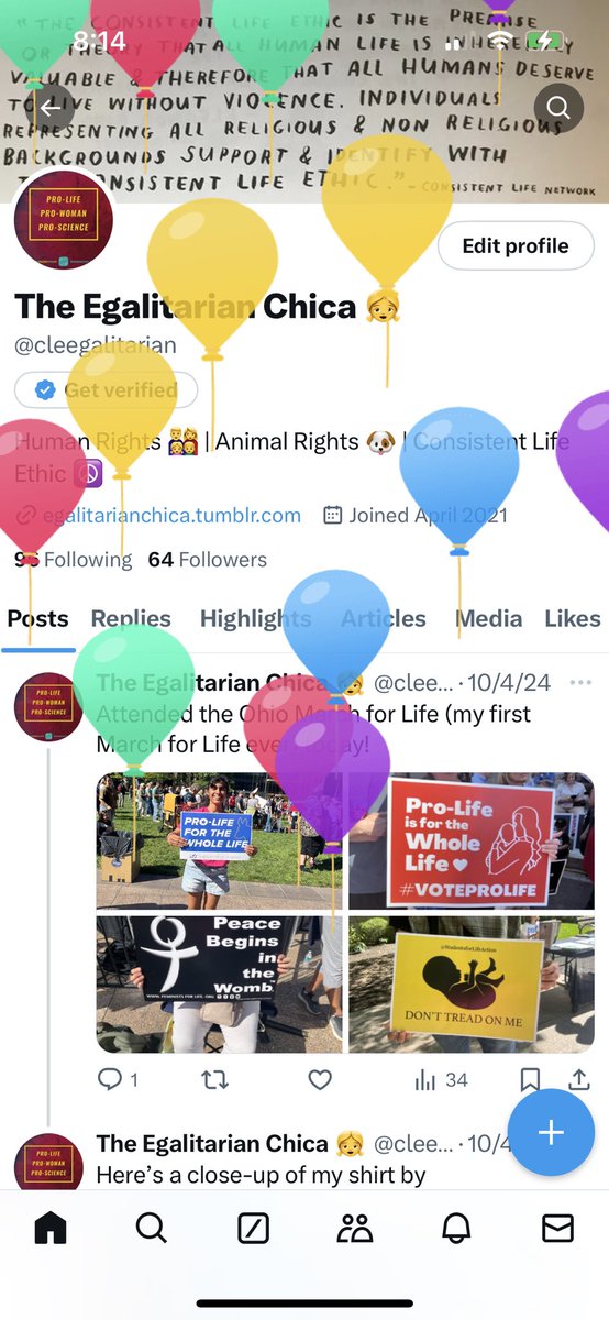 cleegalitarian's tweet photo. Quarter of a century since I transformed from a clump of cells to a human being 🎉 https://t.co/K6aGxTmAZp