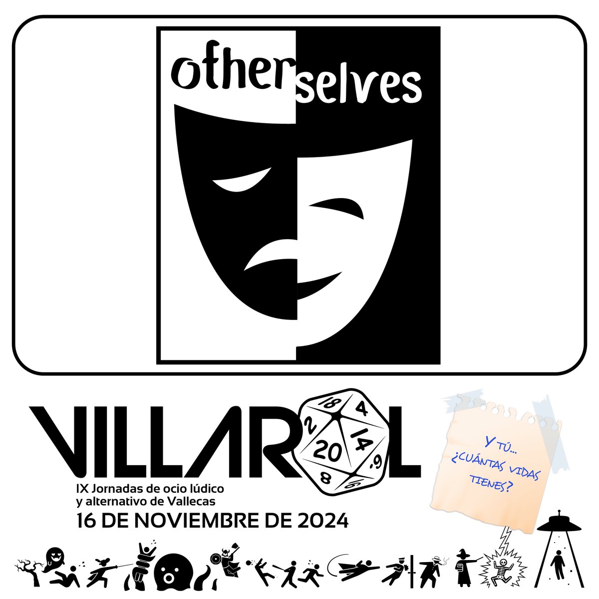 Otro año mas estamos felices de anunciar la participación de <a href="/Other_Selves/">Other Selves</a> en las #VillaRol

Podréis encontrar parte de su material en el #SorteoFinal de las #VillaRol