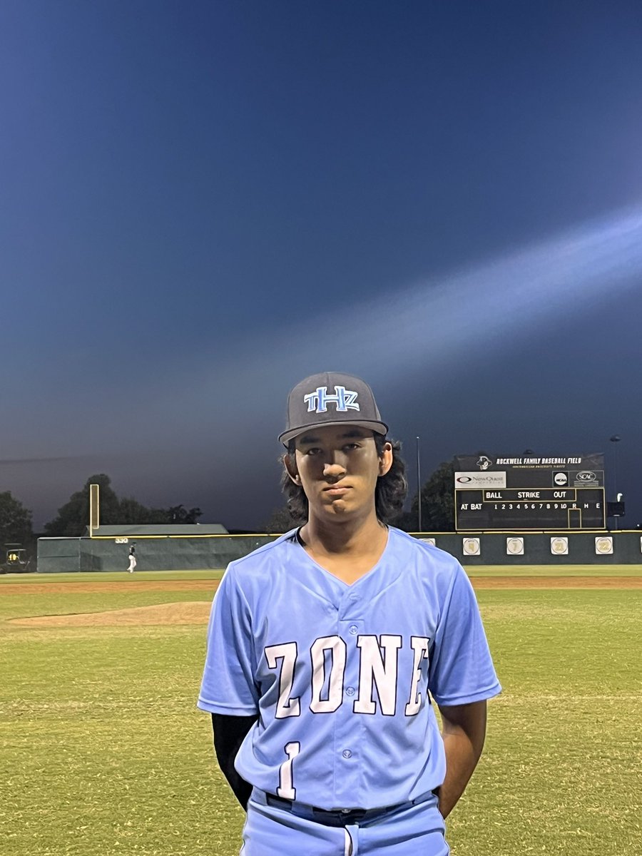 PGBA Walk-Off Sports 
•
FINAL: <a href="/Thzbaseball/">THZ Baseball</a> (5) / <a href="/MarucciEliteTX/">Marucci Elite Texas</a> Rugley (0)
•
POG: Jace Pereira (5IP/5H/0R/4K)
#hombre