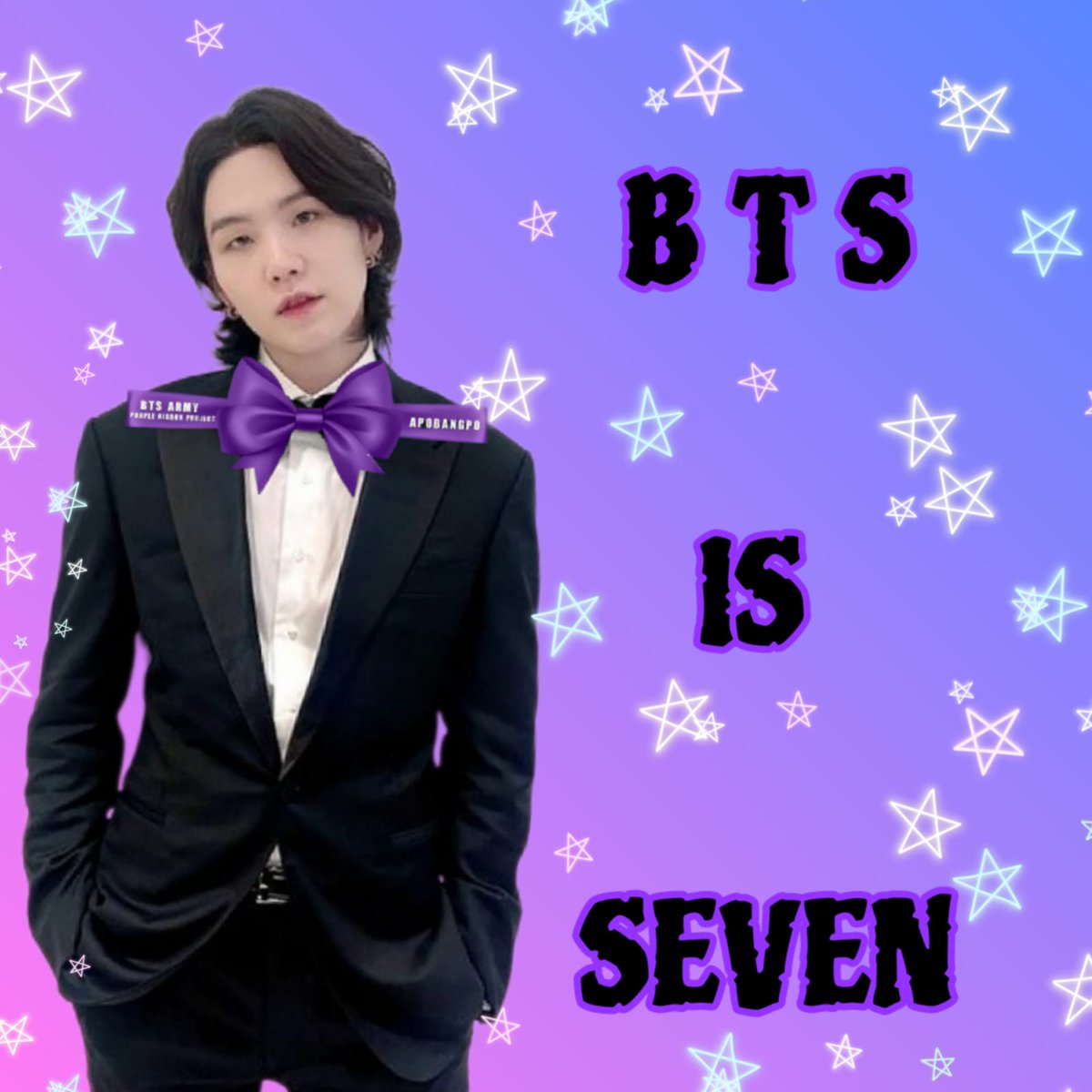 jess_grisel's tweet photo. WE LOVE YOU YOONGI
#BTSisSeven
사람들은 말해 세상이 다 변했대
#WeLoveYouYoongi
다행히도 우리 사이는 아직 여태 안 
#YoongiNeverWalksAlone
일곱이라 다행이다
#ARMYLoves7
아포방포 방탄소년단
#7StarsInARMYsGalaxy https://t.co/yVBX2ndpfl