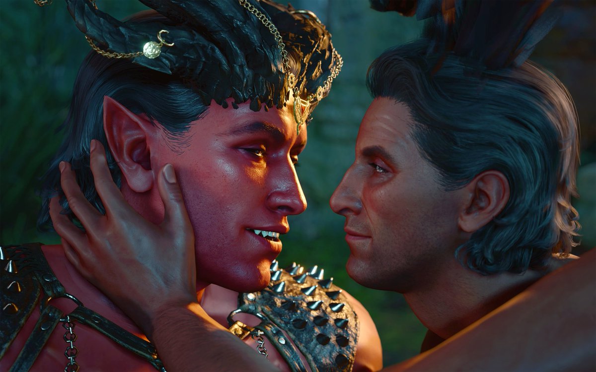 Octavia_Tav's tweet image. Dropping some more daily Haarlep and Raphael  #BG3