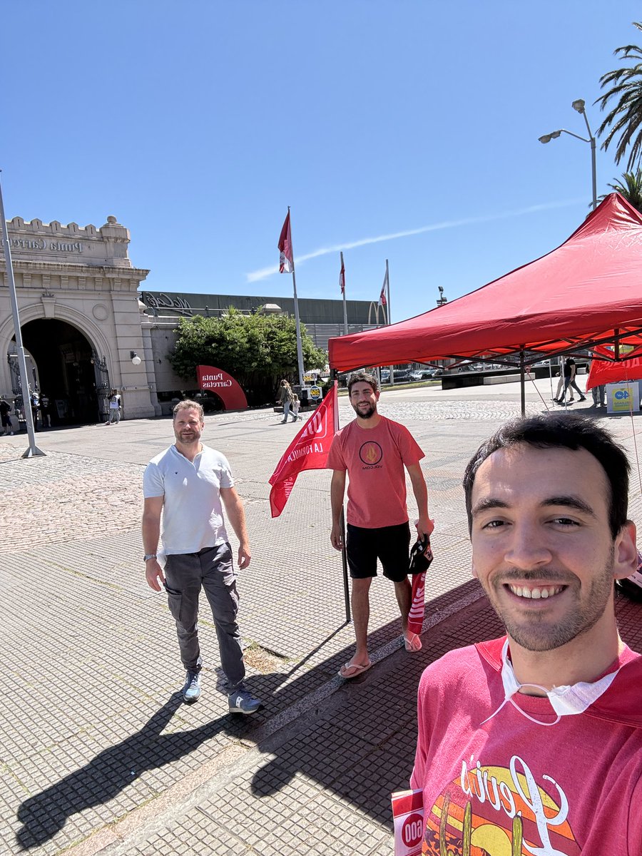A 7 días de las elecciones, un nuevo finde militando la lista 600 por todo Montevideo #LaFormulaParaGanar