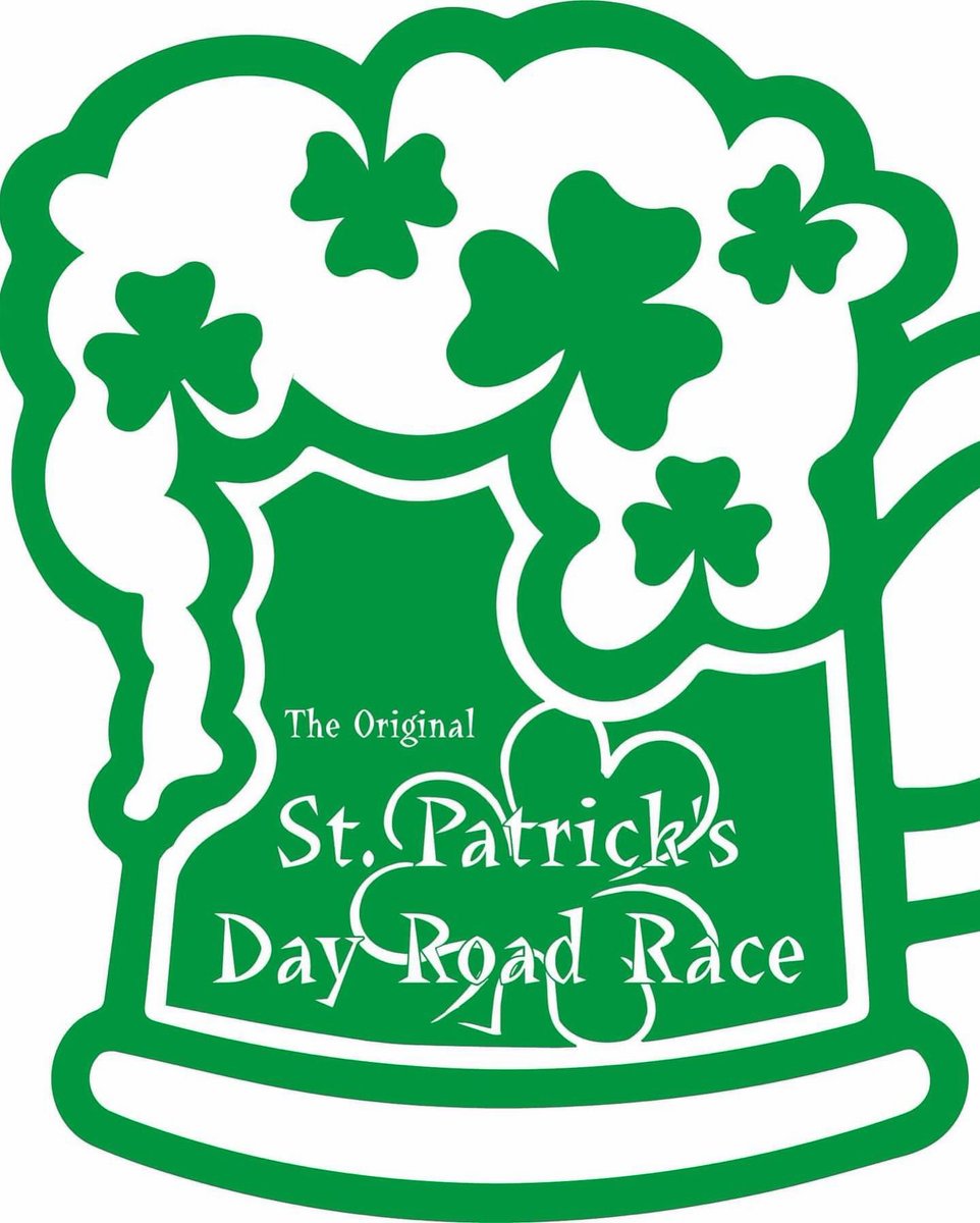 The 38th Annual St. Patrick’s Day Road Race is four months away!  We are live on Race Roster!  Come join us March 16, 2025                                       raceroster.com/events/2025/95…