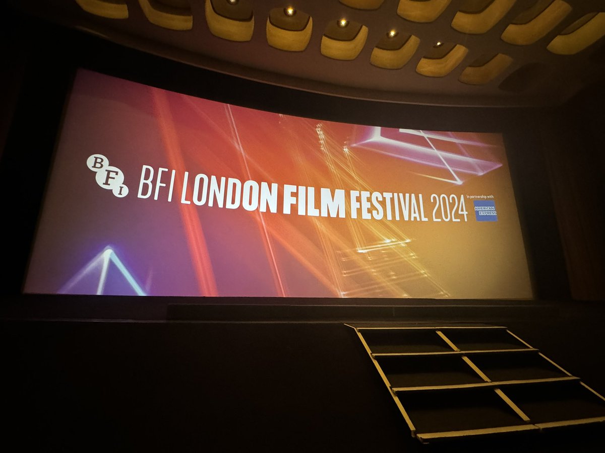 EmilyCCannings's tweet photo. Last press screening and public screening of #LFF24 what a wild and amazing ride it has been. Met some incredible people and critics like me. All in all I saw 40 films and 1 TV show in person. I can’t wait for next year! Thank you @BFI #LFF #films https://t.co/Z39i0hYSwR