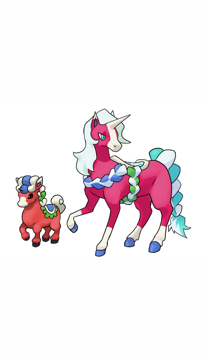 my regional ponyta + rapidash