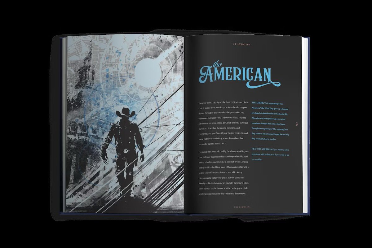 afewwordshere's tweet photo. My biggest wish in gaming right now is to be a player in a full campaign of The Between. I finally have time to dedicate to TTRPGs again and Carved from Brindlewood games are the ones I’m most excited about. Look at this art from the Between’s book that’s crowdfunding now 🤩 https://t.co/2KtfHXeqxd