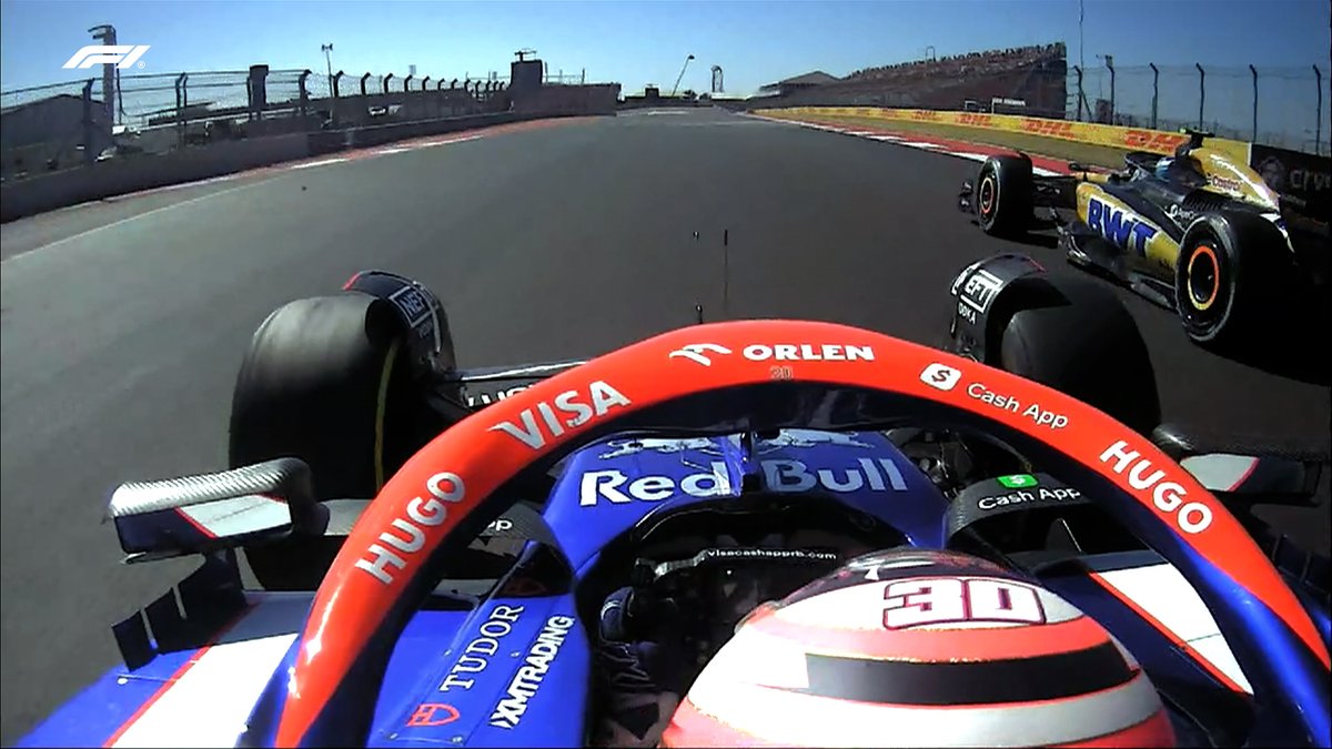 F1's tweet photo. LAP 40/56

Liam Lawson into the points! 👏

He's passes Pierre Gasly and goes P10. How high can he climb? 

#F1 #USGP https://t.co/l0SGTX5mkc
