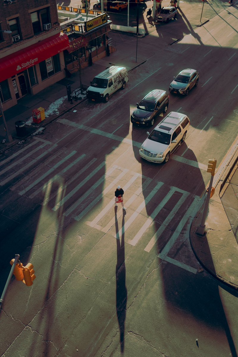 Un simple paso de cebra en Nueva York 📸