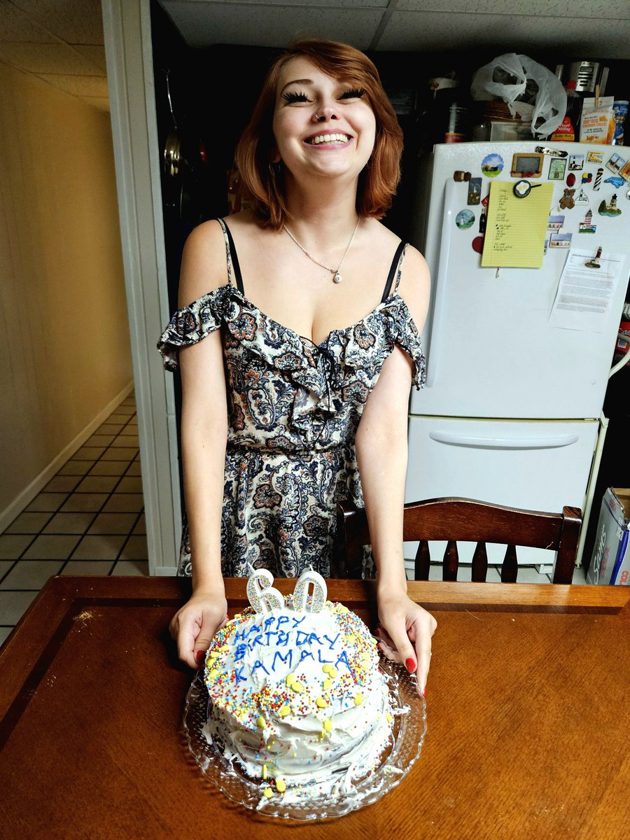Zenthrow's tweet image. My beautiful wife made a wonderful birthday cake for @VP #KamalaHarris2024 #GoVote