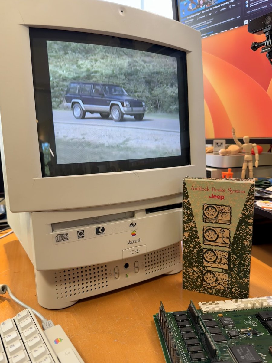 The Macintosh TV logic board and tuner work! 

Here running in a LC 520 case (as I do not have a Macintosh TV enclosure 😕) playing a VHS copy of Autolock Brake System for your new Jeep (inspired by @vwestlife1 of course!)