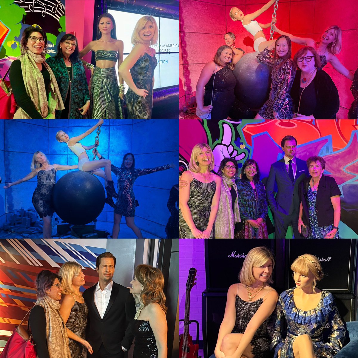 The #CAP24 <a href="/Pathologists/">CAPathologists</a> <a href="/CAPFndn/">CAP Foundation</a> fundraising gala at the wax museum was a BLAST!  So glad I was finally able to meet Taylor Swift 😜.  Truly a delight to support the awesome See Test Treat cervical cancer screening program through this fun event.