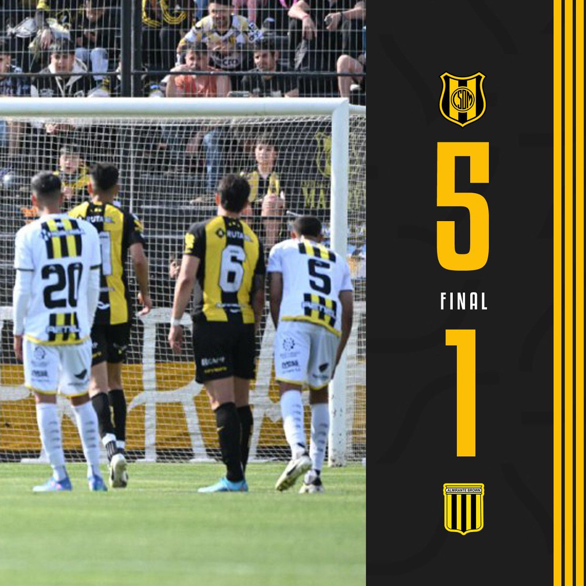 Club_AlteBrown's tweet photo. Final del partido. https://t.co/lBpYTyu4V0