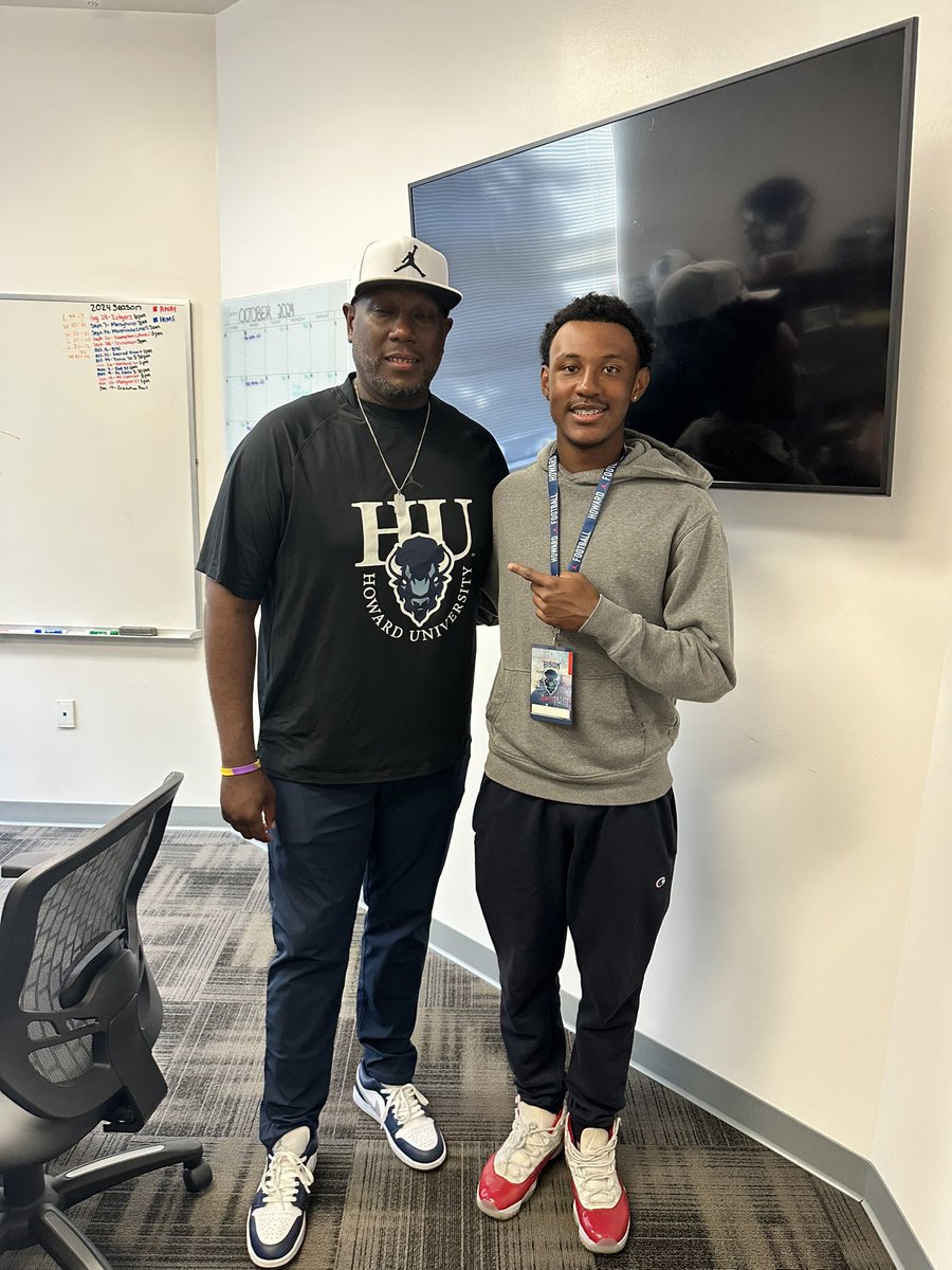Mekell King  ATH (C/O'26) GPA 3.7 from Sunlake High School - Land O'Lakes, FL had a great football visit at Howard University